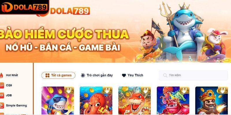 Giới thiệu sơ lược về sảnh game bắn cá DOLA789